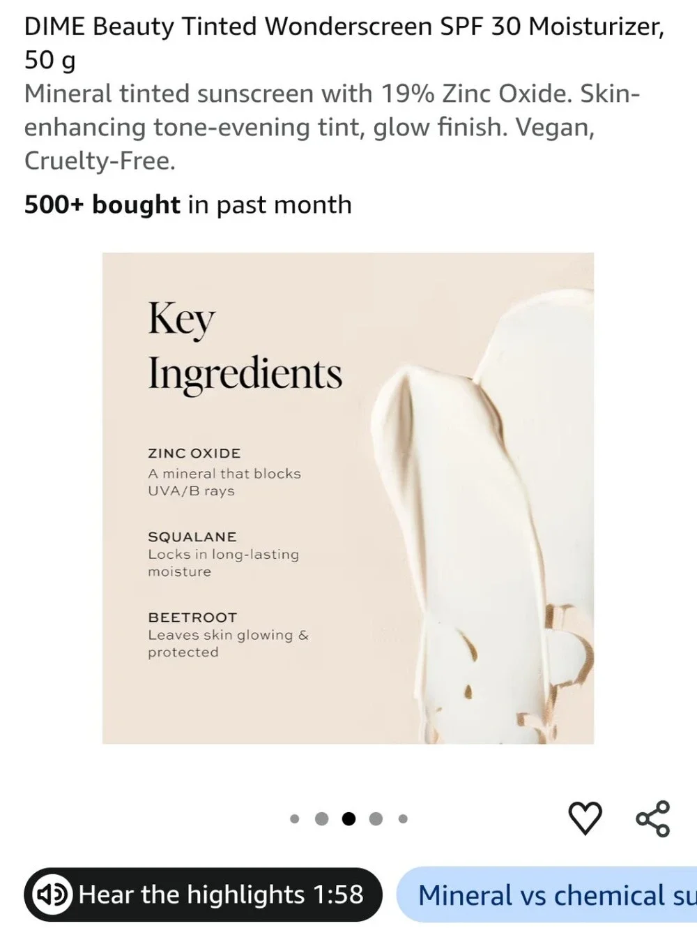 Wonderscreen Tinted Moisturizer — Warm Beige New